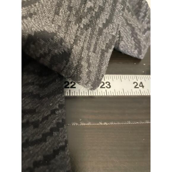 John Varvatos Shirt Mens Large Black Gray Zebra Print Short Sleeve Button Front - Picture 4 of 6